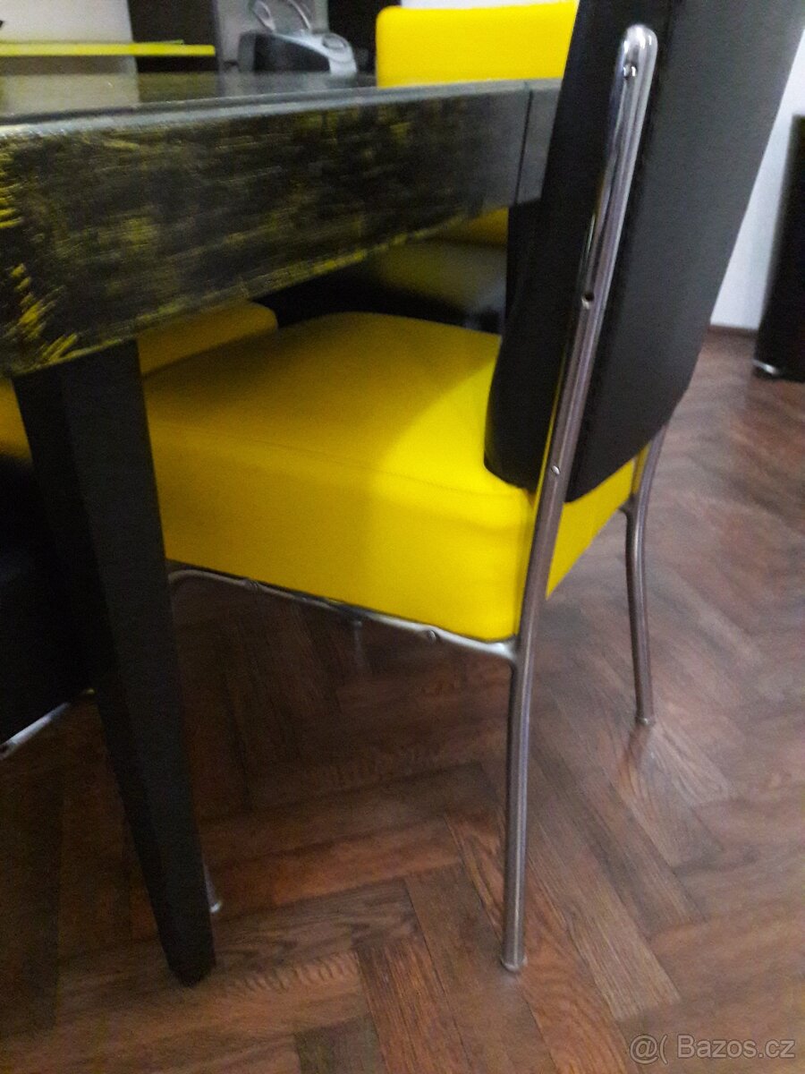 Retro židle a stůl - 4