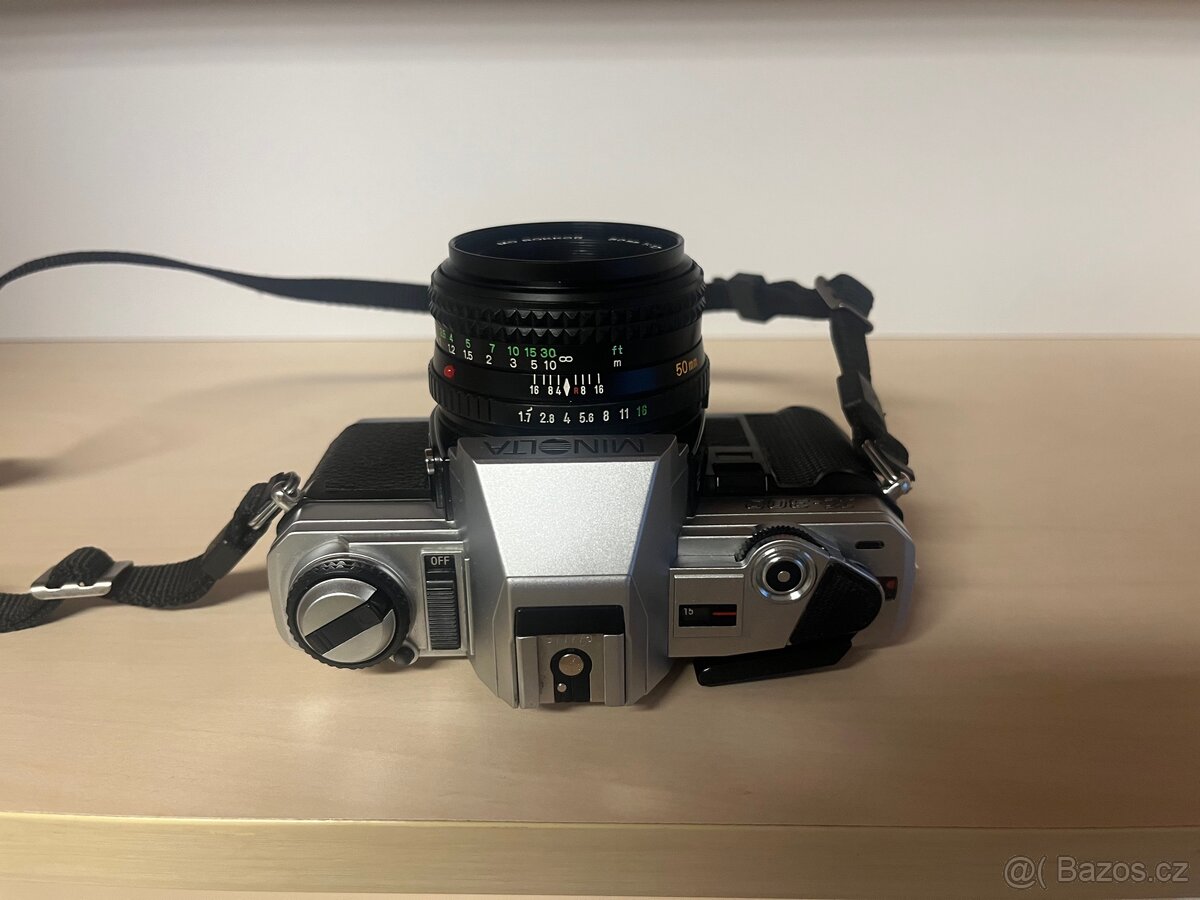 Minolta x-300, objektiv rokkor 50 mm 1.7 - 4
