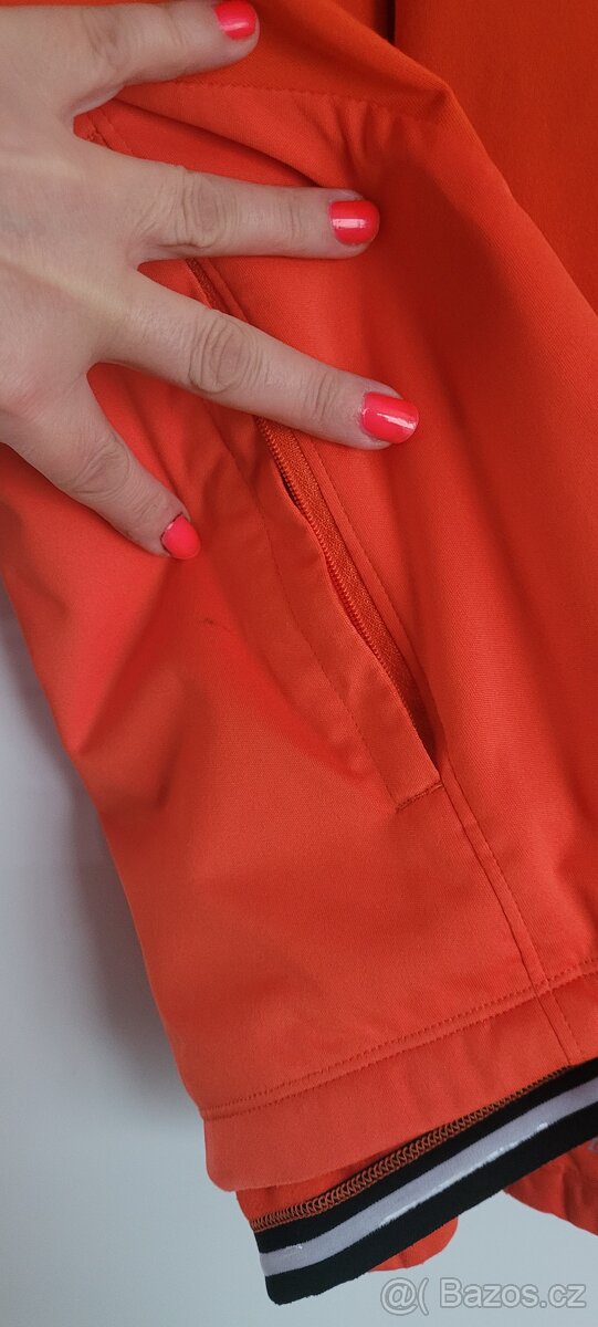 Dámská jarní oranžová bunda Nike running vel. Xl - 4