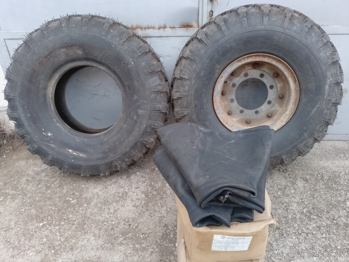 Rur 5 ,Gaz 66, agro IFA, kola, plášť, duše 13,00-18 - 4