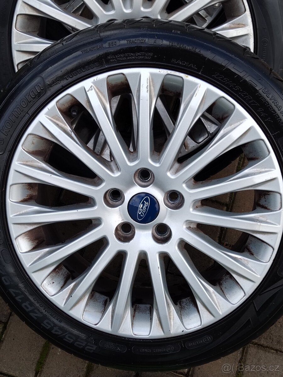 Prodej ALU kola 17"+pneu+šrouby - 4