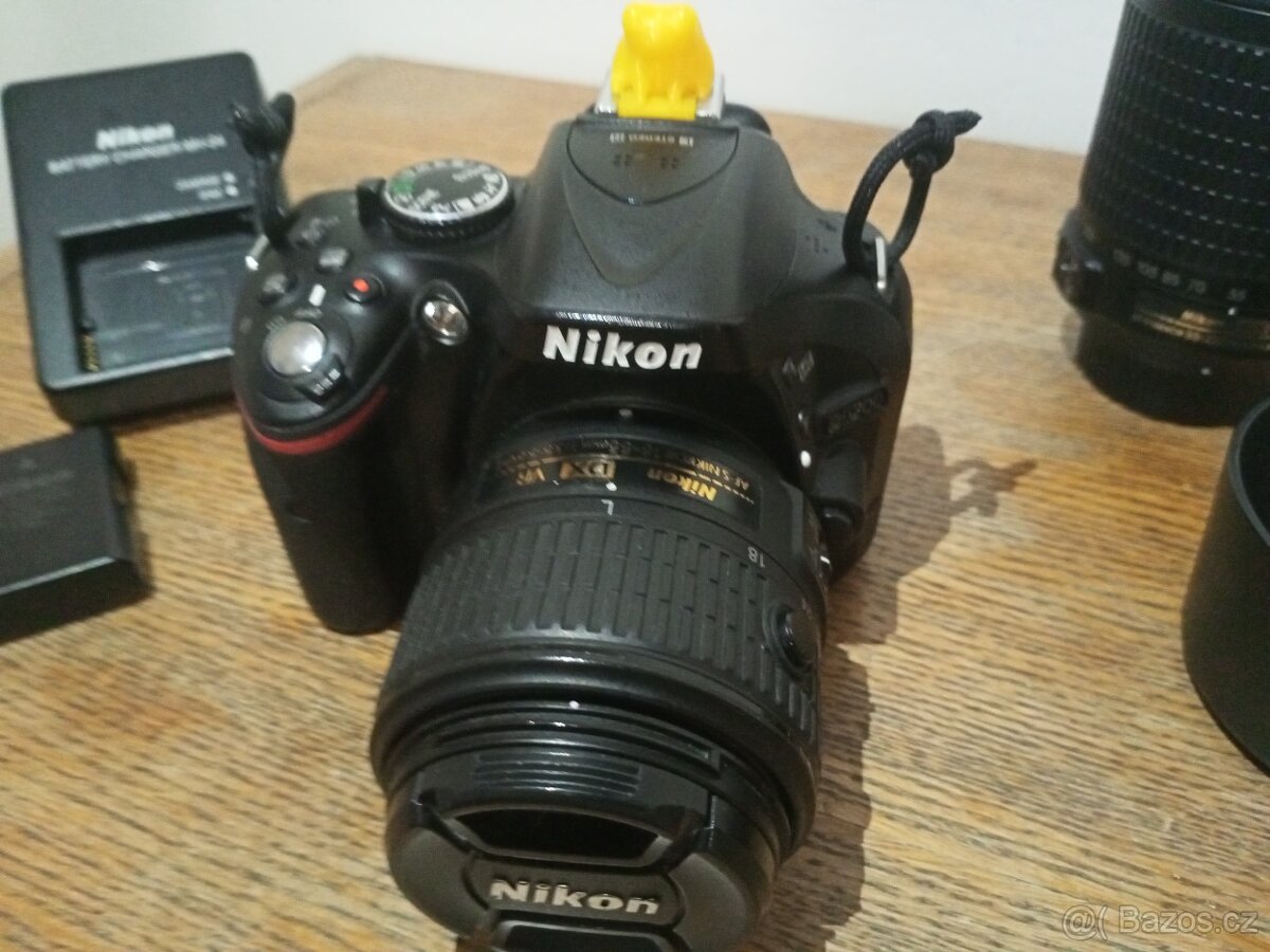 Nikon d5200 a objektivy 18-55mm f3,5-5,6 a 55-200mm f4-5,6. - 4