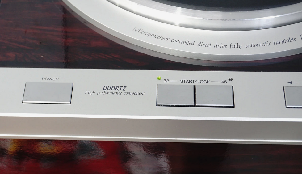 DENON DP-47F, špičkový Quarz Direct Drive gramofon jako nový - 4