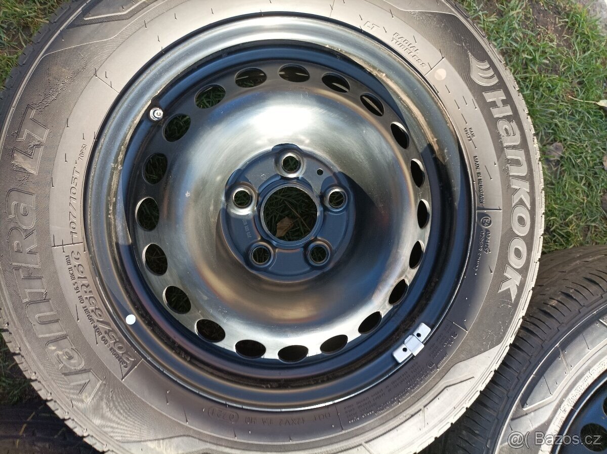 Letní sada VW T5 T6 5x120 Hankook 205/65/16C - 4