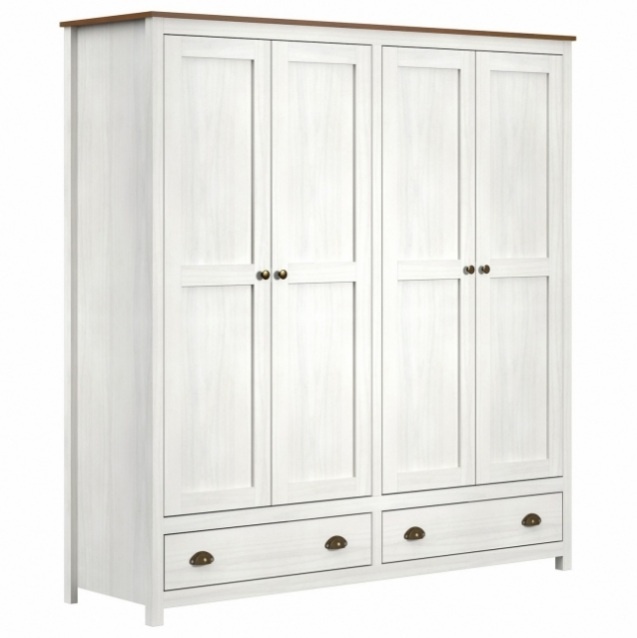 Dřevěná skříň 4dveřová TOPAZIO - 4