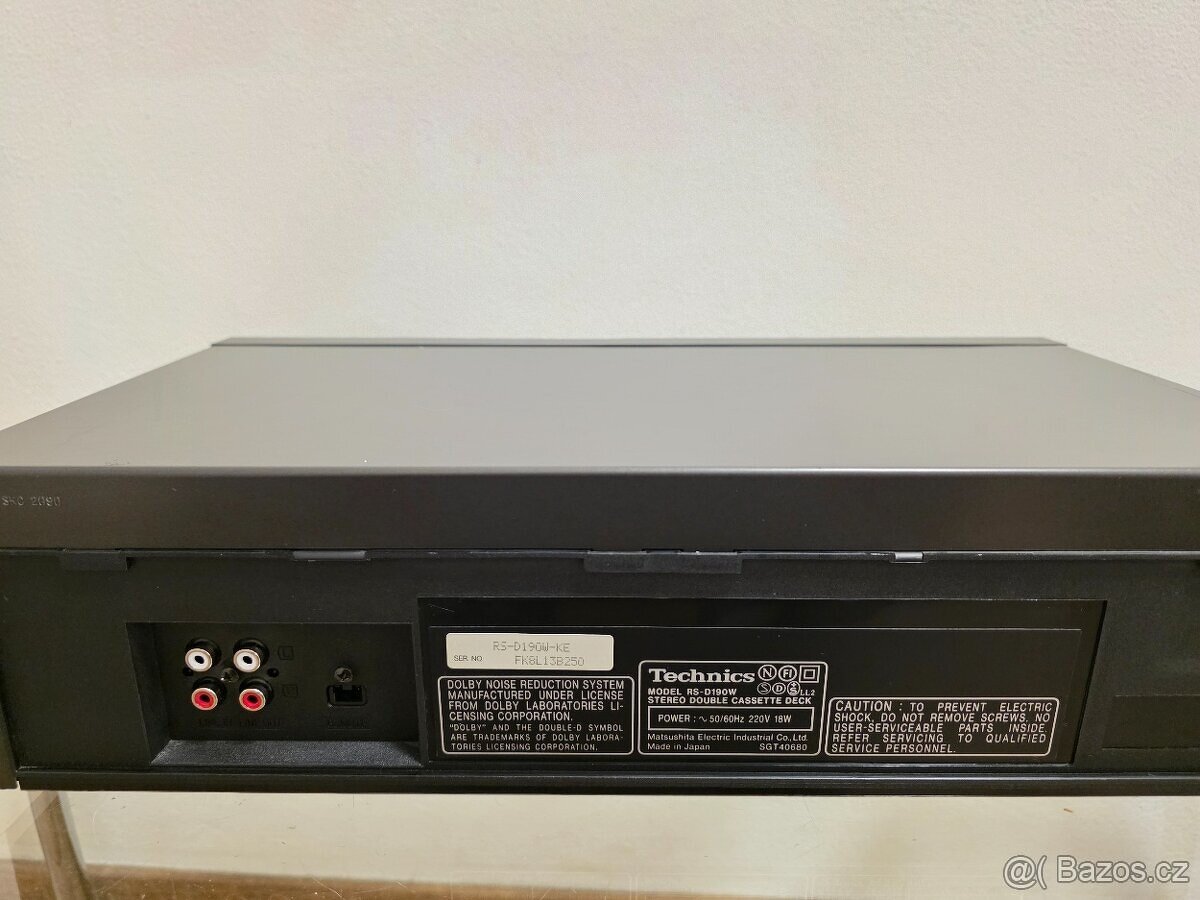 Technics RS-D190W - 4