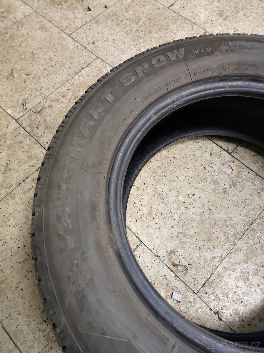Zimní pneu 215/70/16C - 4