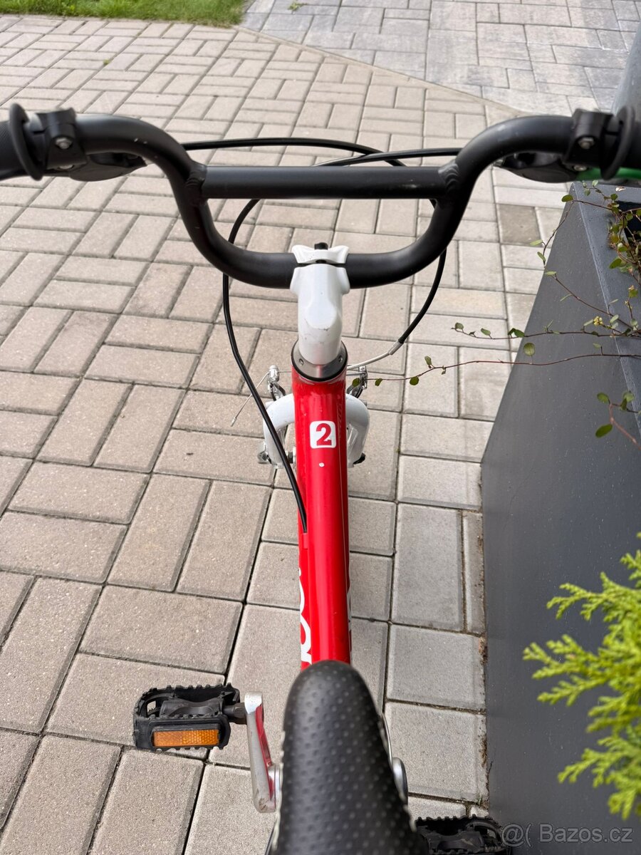 Dětské kolo Woom 2 (14") červené - 4