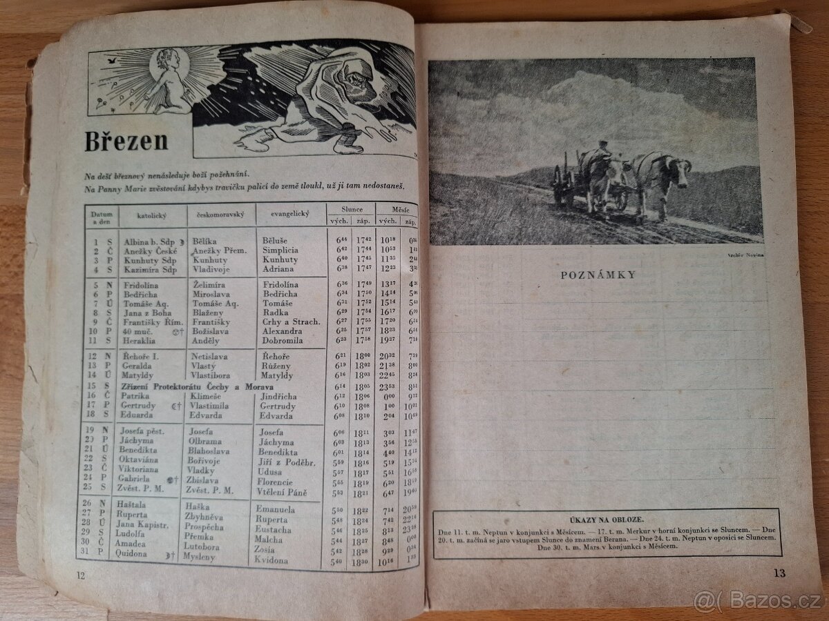 Kalendář 1944 a 1955 - 4