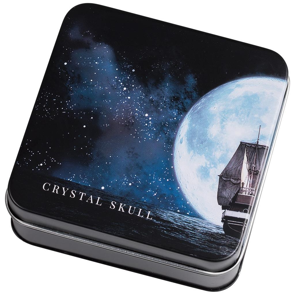 Nádherná mince - Crystal Skull - La Luna de Sangre - 1 Oz - 4