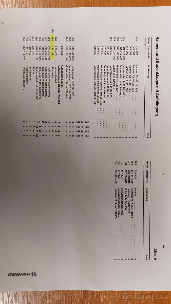 Prodám Rotavátor Značky Howard, pracovní záběr 3m - 4