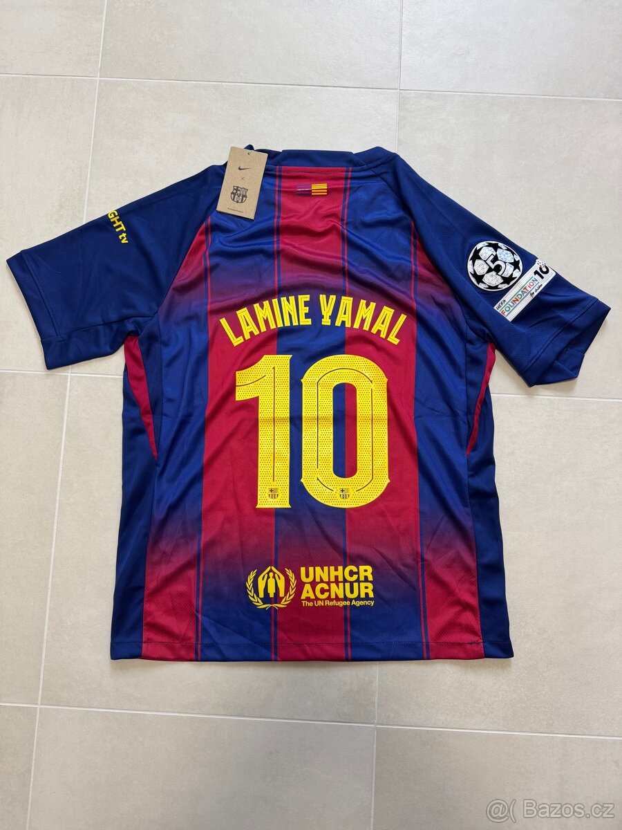 Fotbalový dres FC Barcelona 25/26 Yamal #10 Velikost L - 4