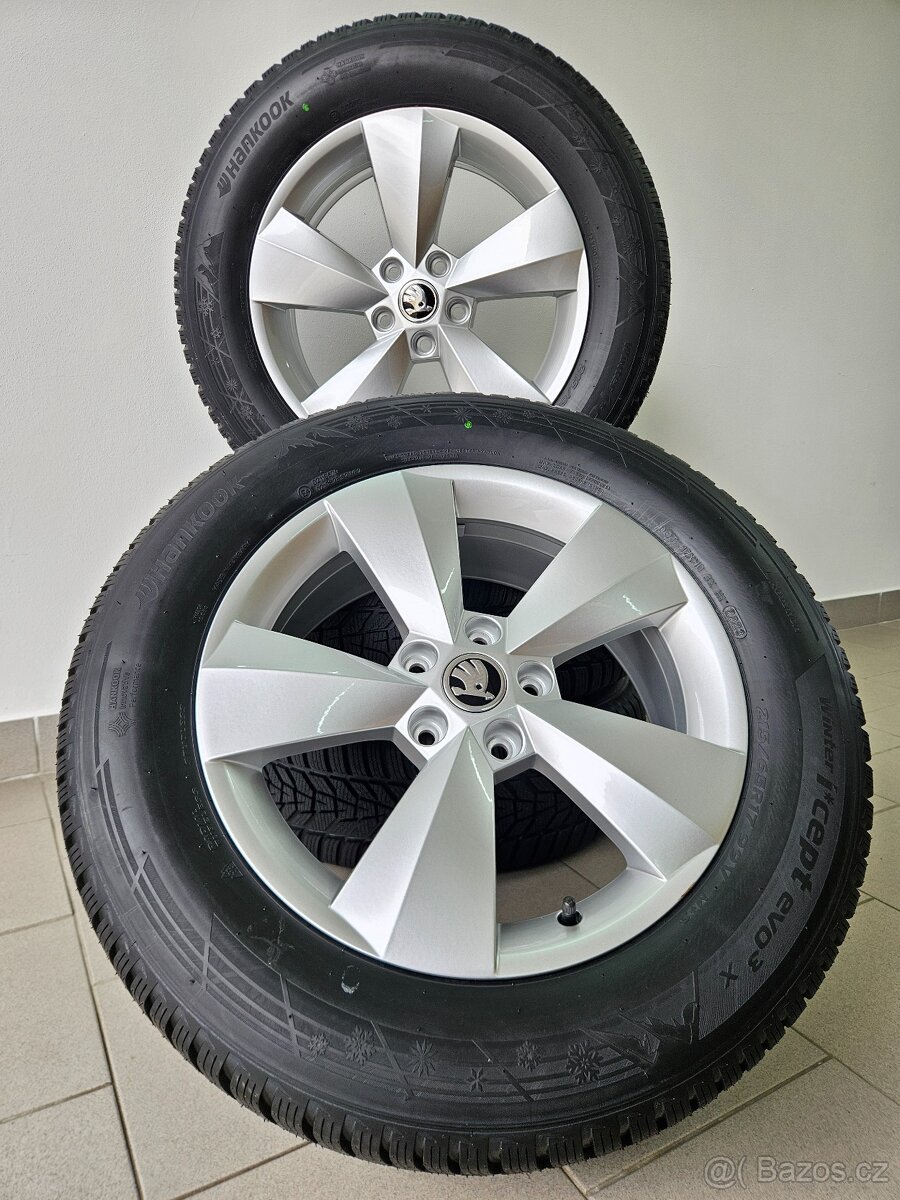 Orig. Skoda Kodiaq / Zimní Hankook 215/65/17 - 4