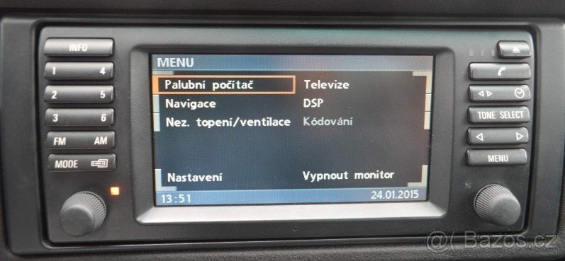 BMW čeština, opravy navigací ccc, start/stop - 4