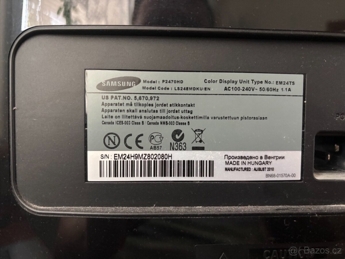 Televize/monitor Samsung P2470HD - 4