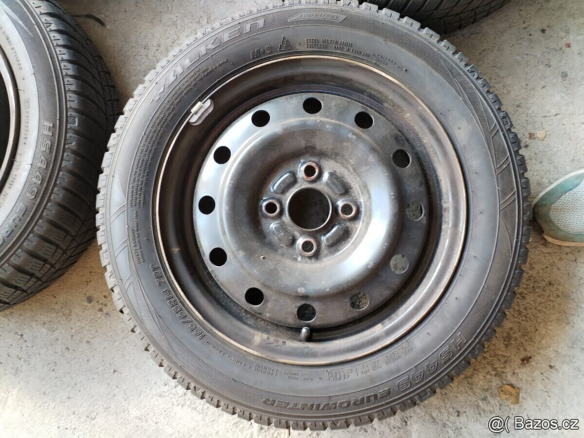 Zimní komplet SUZUKI CELERIO 4x100 R14 165/65/14 zima - 4