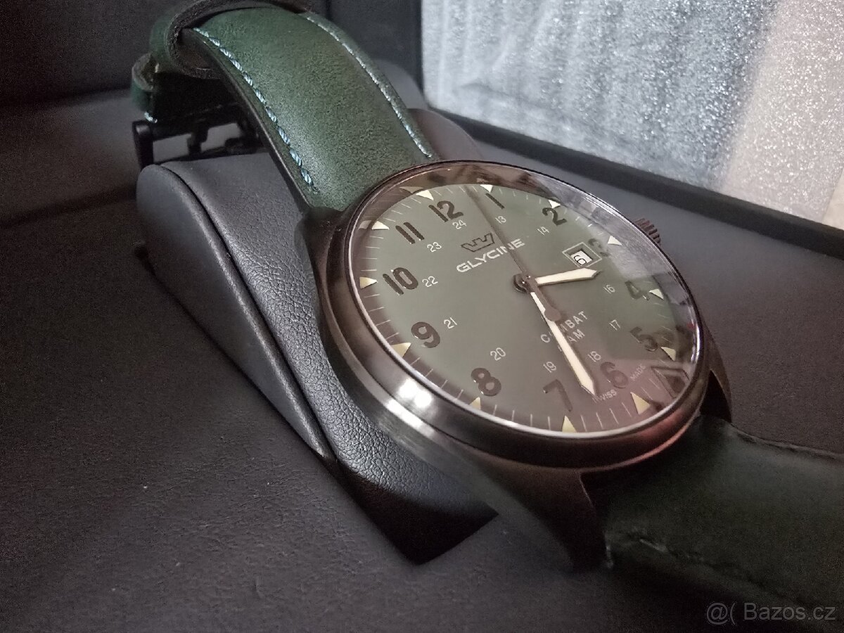 ⌚ Hodinky GLYCINE Combat 6 Vintage GL0298 - NOVÉ, NENOŠENÉ - 4