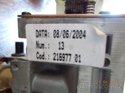 Hořák se zapalováním k plynovému ohřívači vody - 4