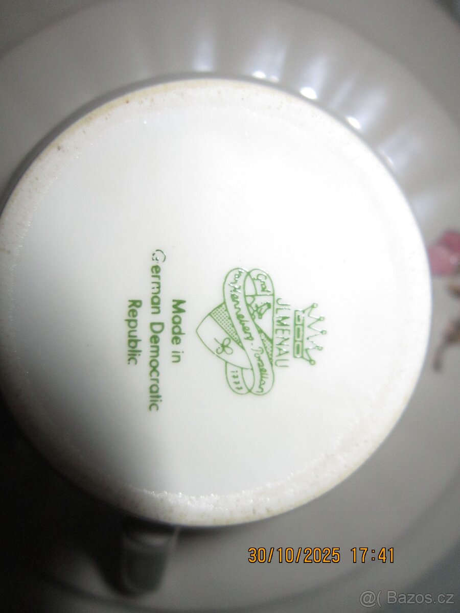 čajová souprava DDR - 4