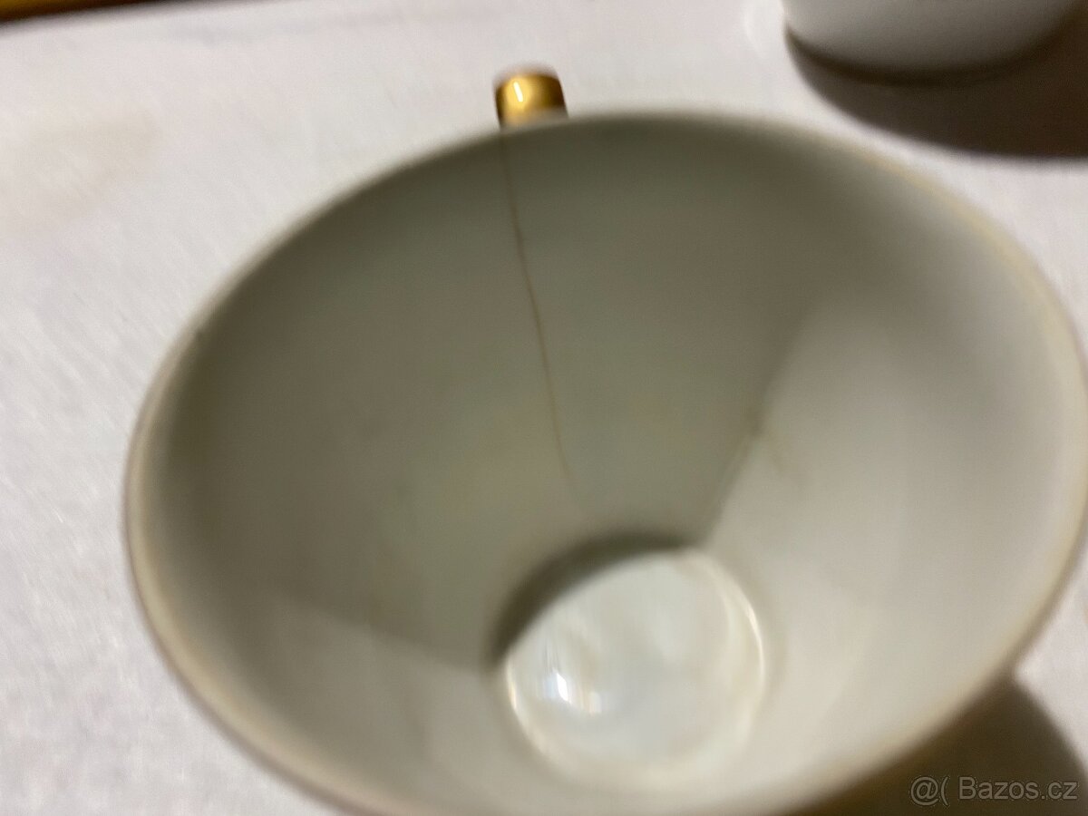 Historický porcelán sada - 4