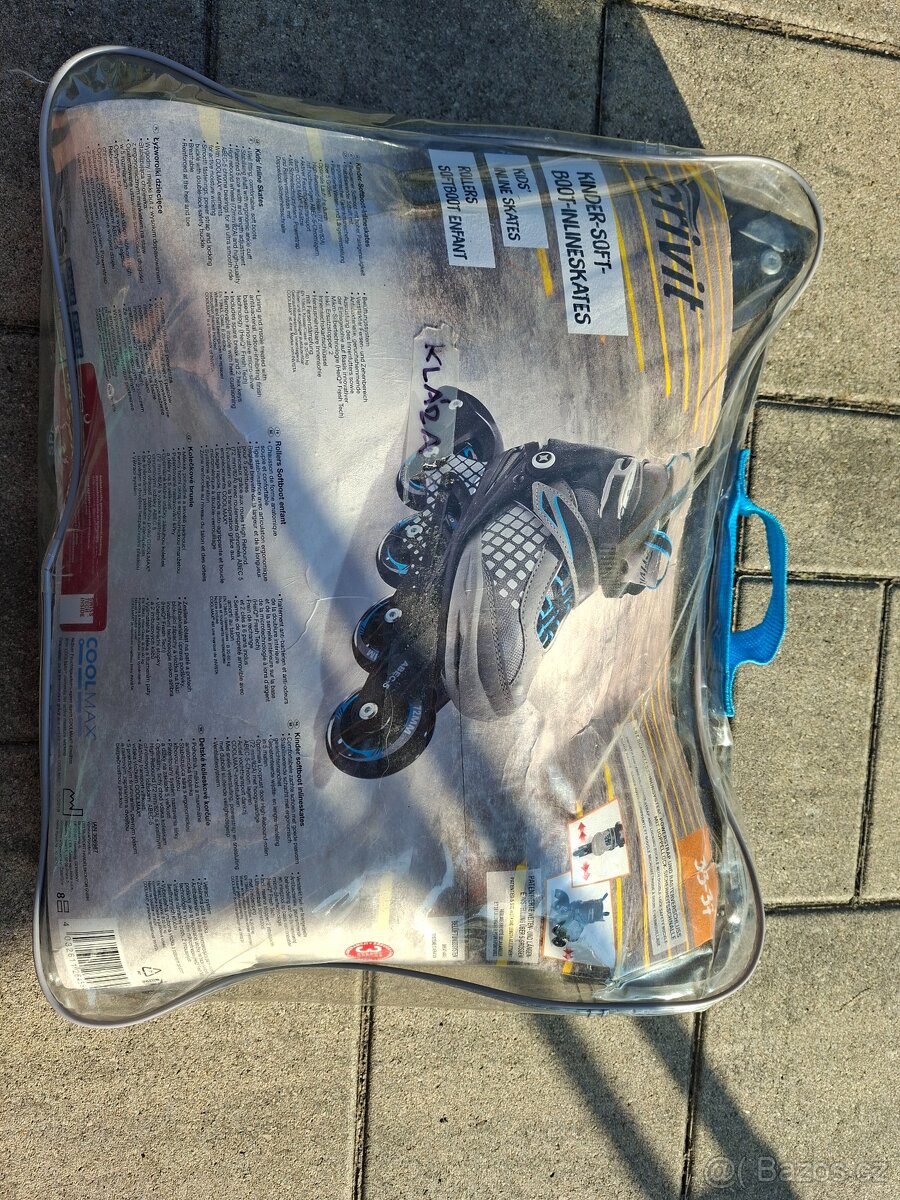 Dětské kolečkové brusle 33-37 - 4