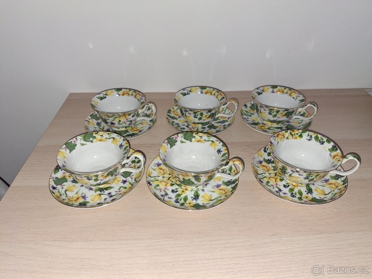 Sada hrníčků s podšálky - 4