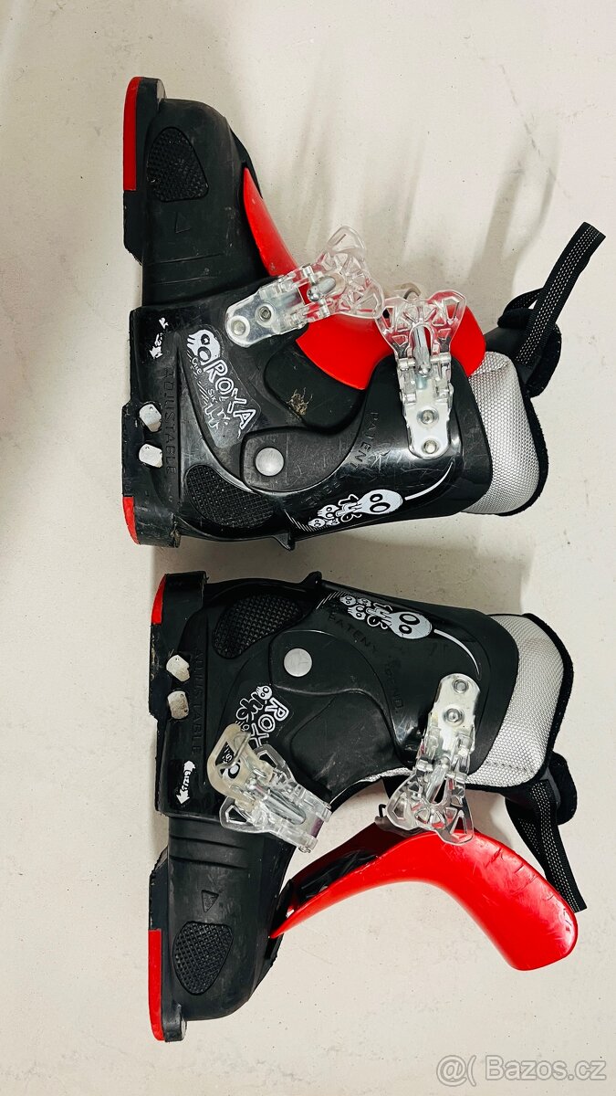 SET dětských lyží - Atomic 130, vázaní, boty - 4