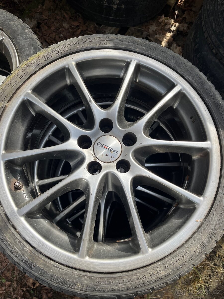 Alu 5x100 r17 dezent - 4