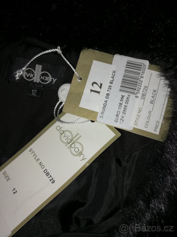 Dámská bunda nová, velikost 12 - 40/42 - 4