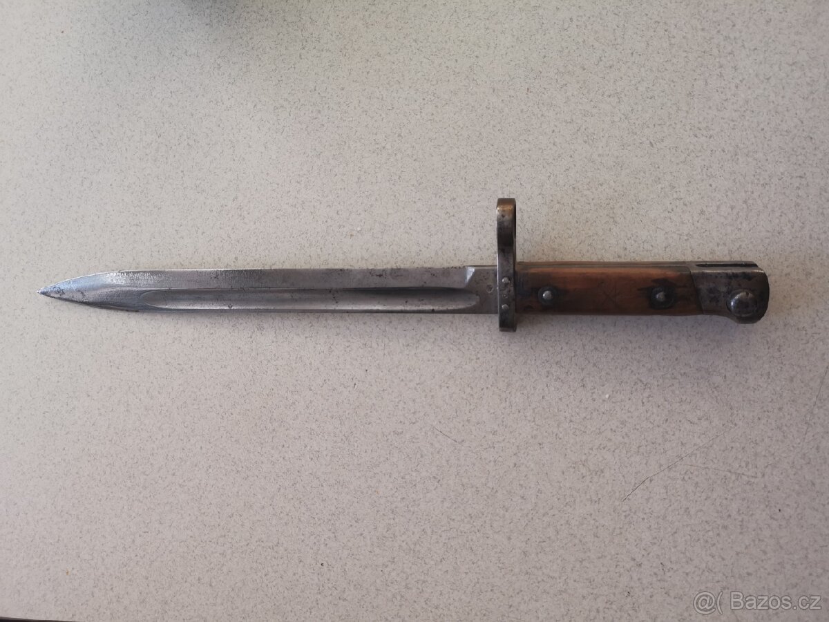 Starý vojenský bodák, bajonet - 4