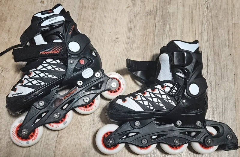Brusle tempish 2v1 (kolečkové i lední) (vel 29 - 32) - 4