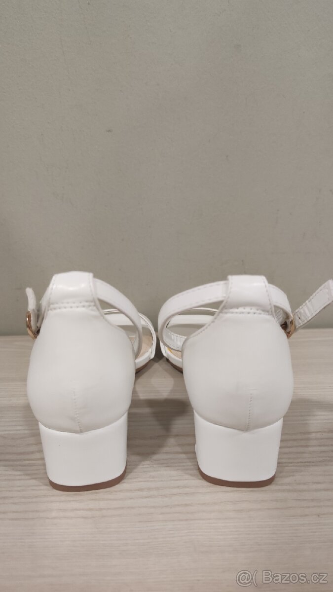 Bílé sandálky Jenny Fairy, vel. 37 - 4