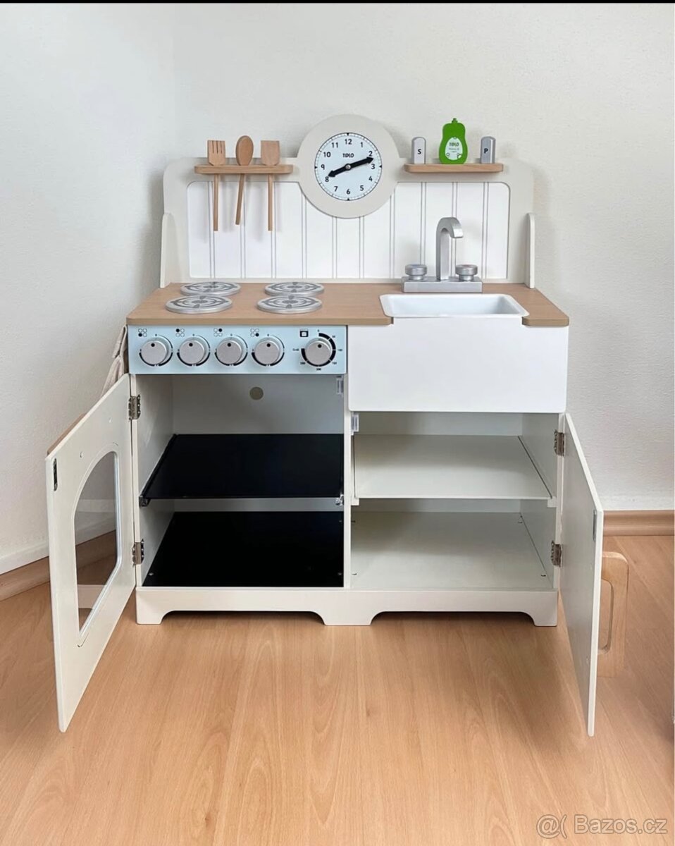 Dětská dřevěná značková kuchyňka Tidlo Country - 4