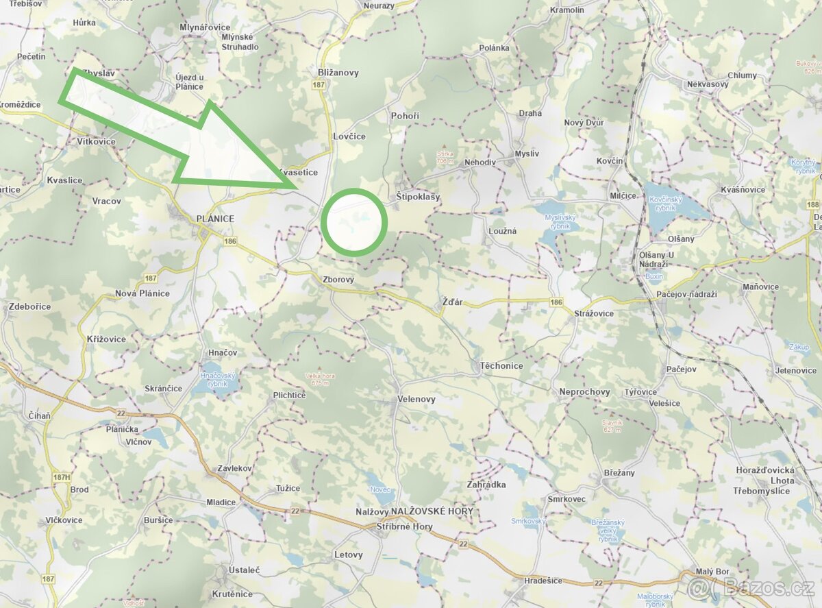 Prodej, pozemek, 8 157 m, , Plánice - Štipoklasy, Česko - 4