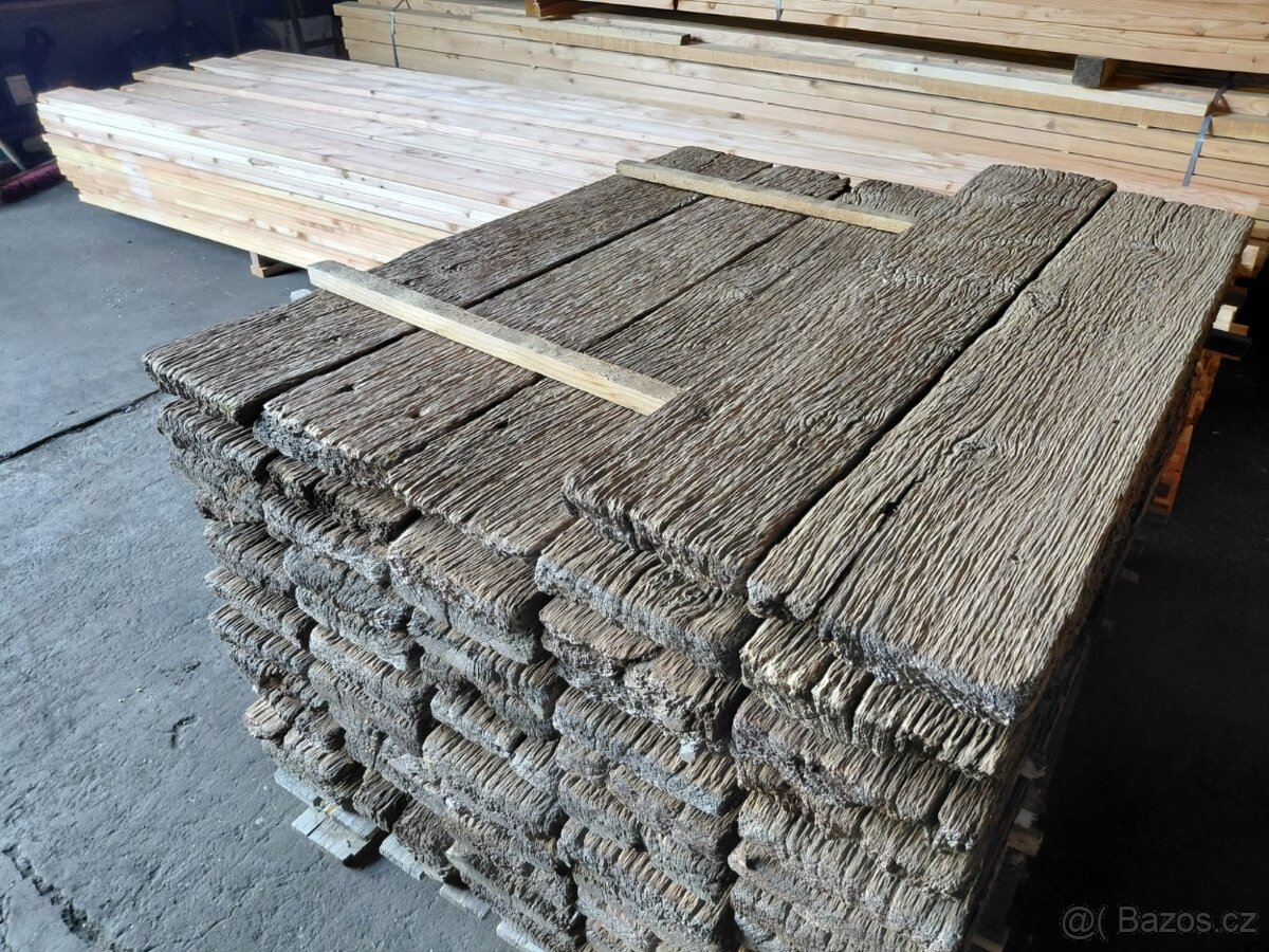 Prodám staré dubové fošny - 4