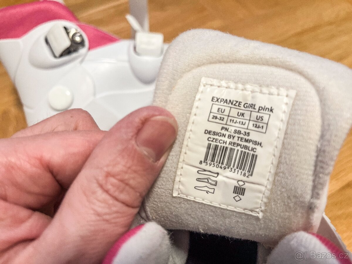 Lední brusle Tempish Expanze rostoucí velikost 28–32 - 4