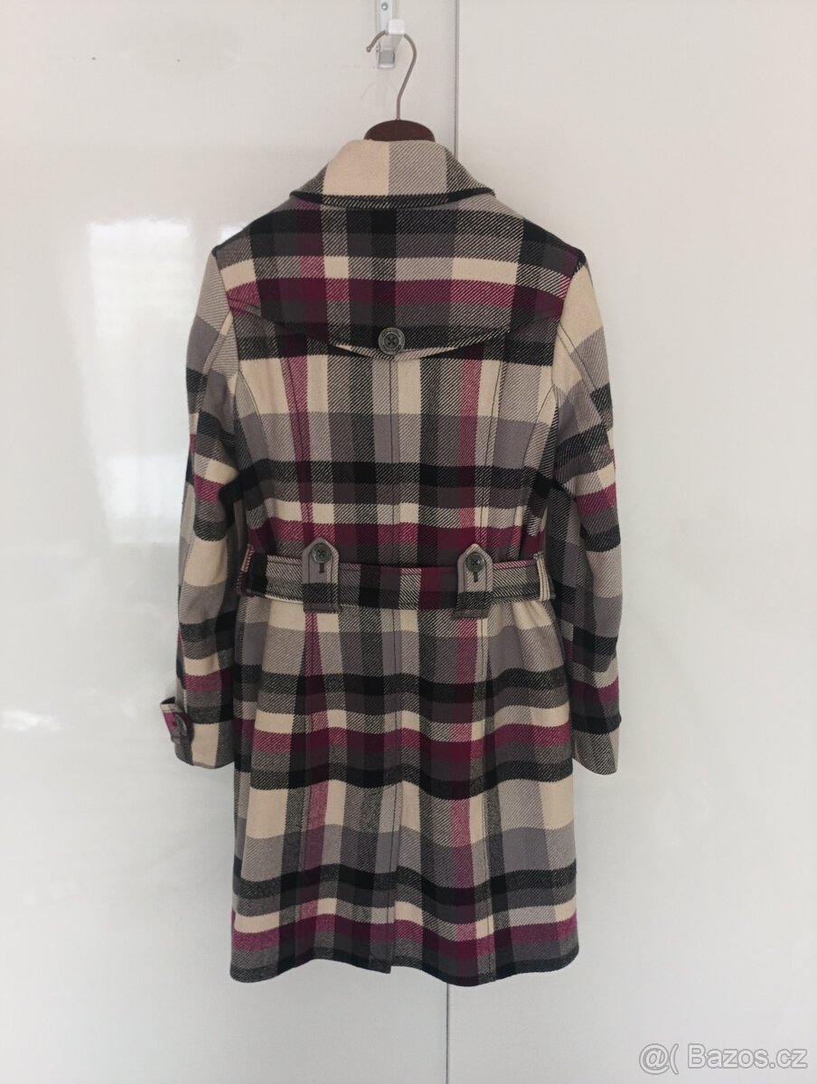 Krásný vlněný kabát vel M, zn. s'Oliver - 4