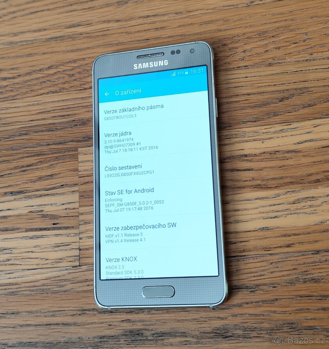 SAMSUNG GALAXY ALPHA (SM-G850F) S ANDROIDEM 5.0.2 - 4