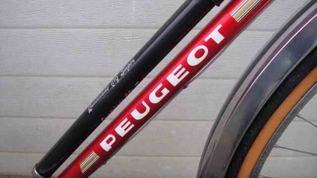 Peugeot, 1977, pánské kolo, červená barva - 4