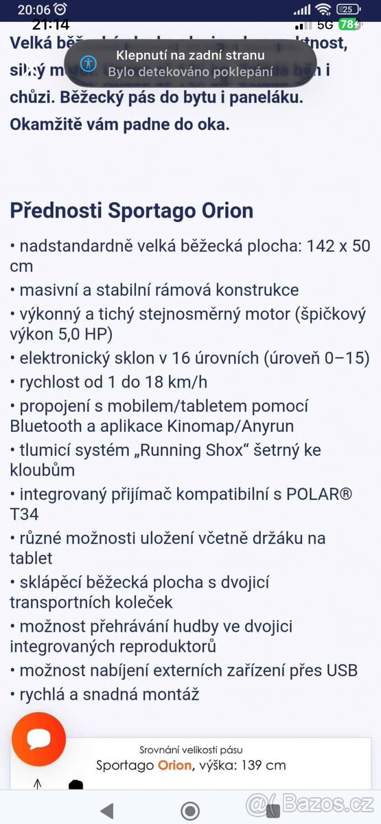 Běžecký pás Orion - 4