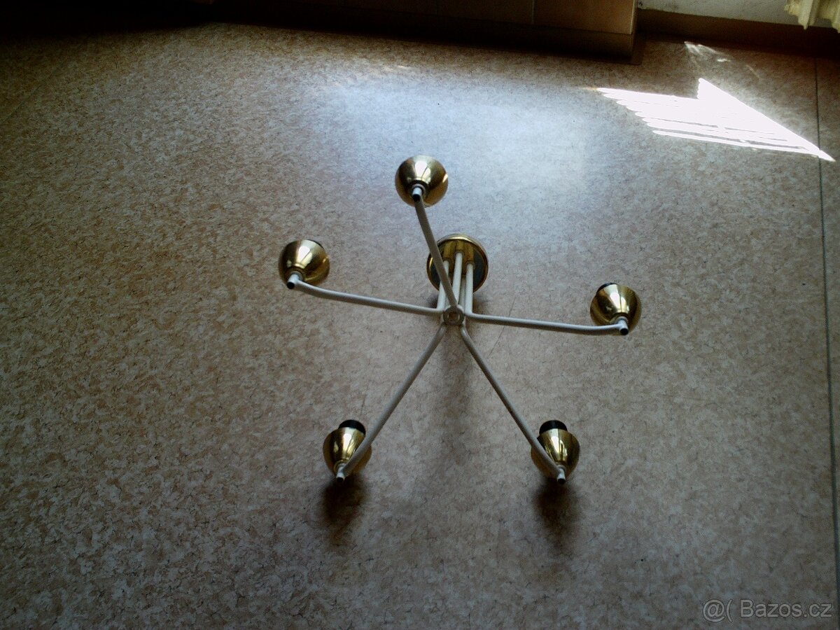 RETRO DESIGNOVÉ LUSTRY z let 60.tých - 4