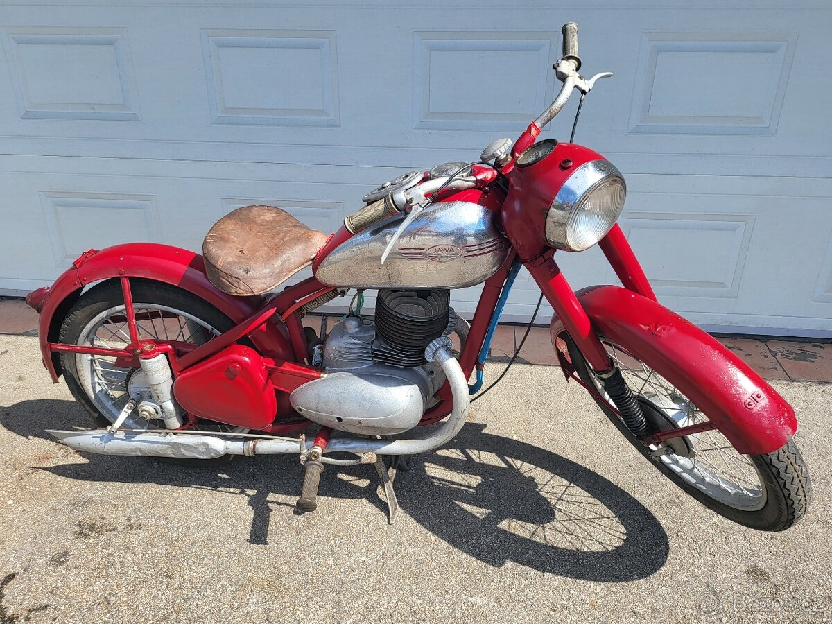 Prodám Jawa 250 pérák s TP - 4