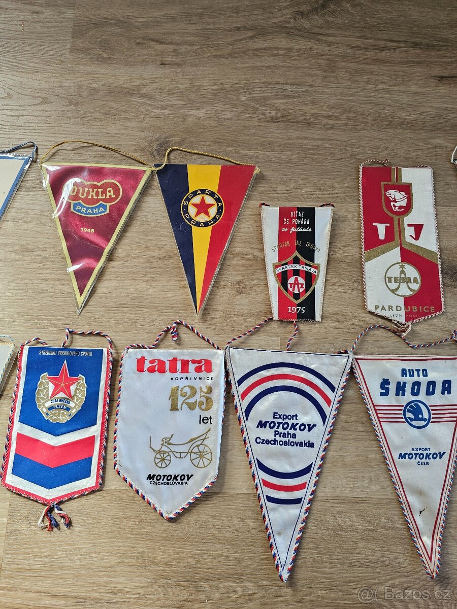 Historické vlaječky 1920 - 1980 - 4