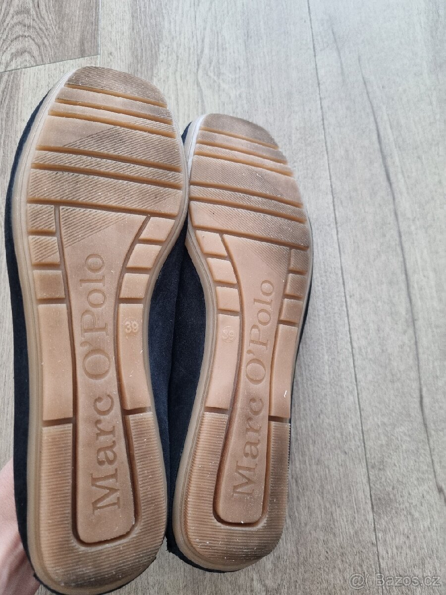 Dámské mokasíny Marc O'Polo, vel. 39, modré/navy - 4