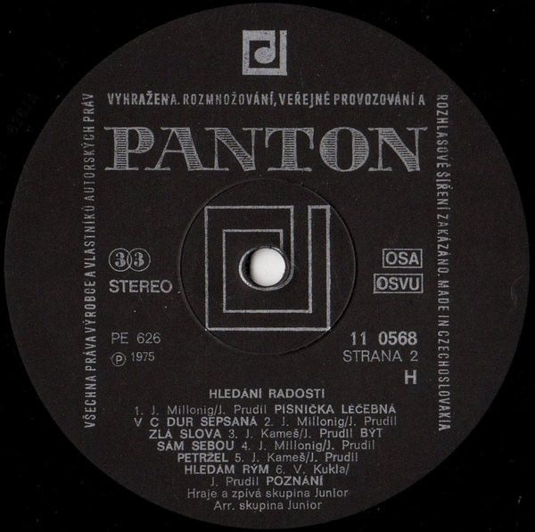 Junior – Hledání radosti ( LP ) - 4