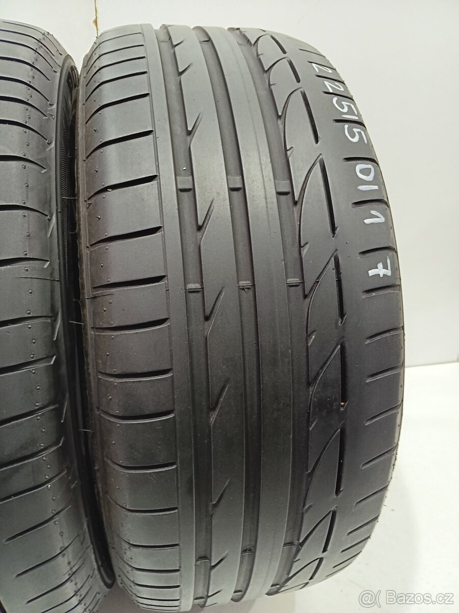 Letní pneu 225/50/17 Bridgestone + Pirelli - 4