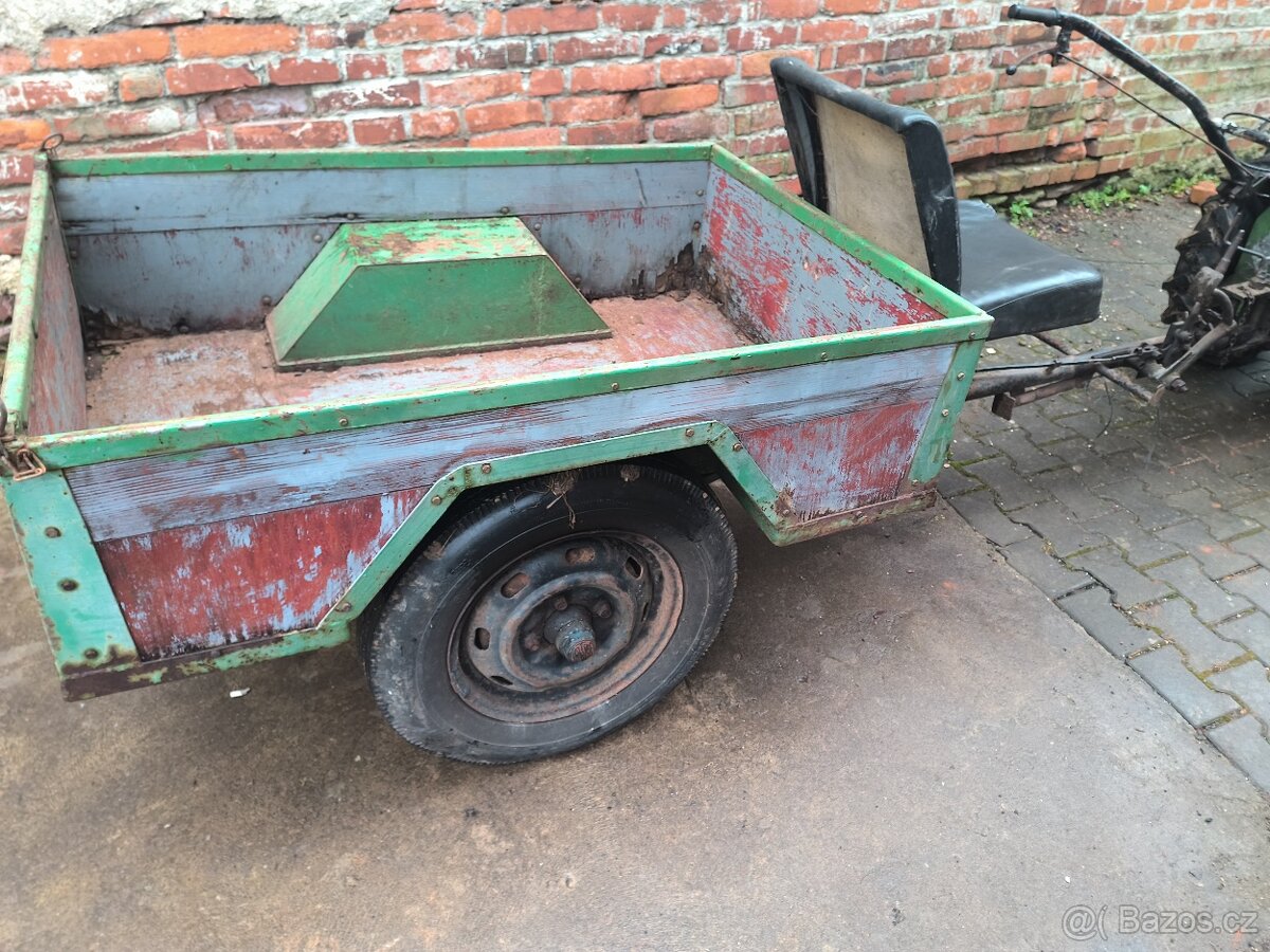 Malotraktor PF domácí výroba - 4