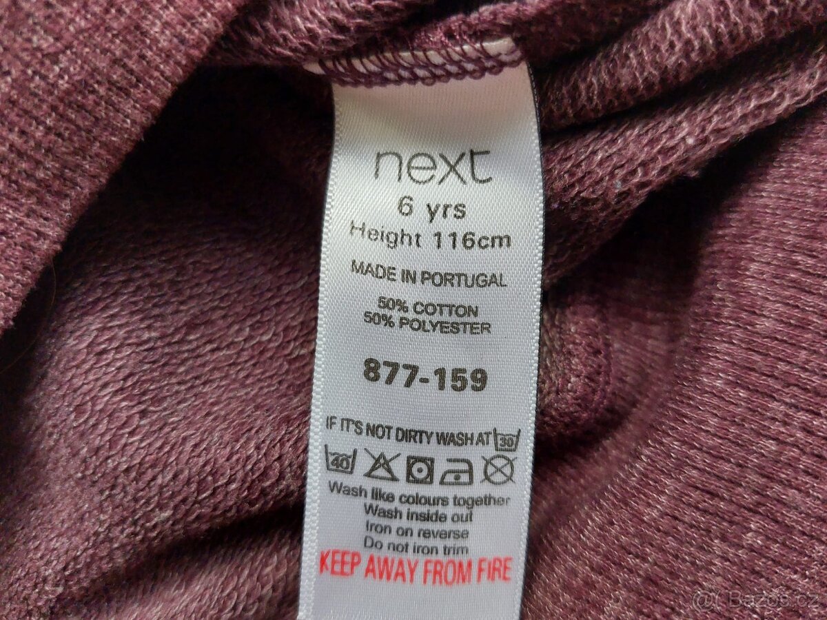 Mikina NEXT vel. 116 - 4