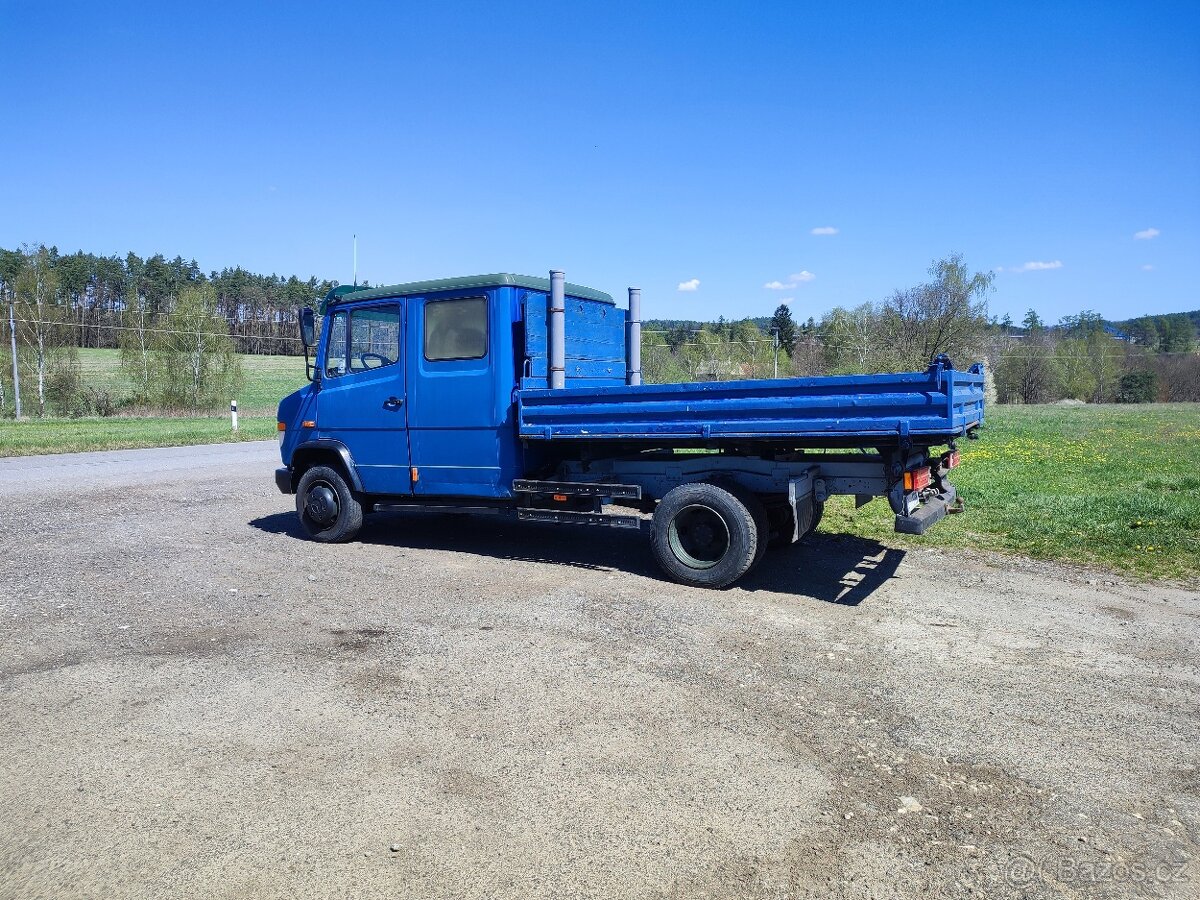 Mercedes Vario 814DK sklápěč dvojkabina 7,5t