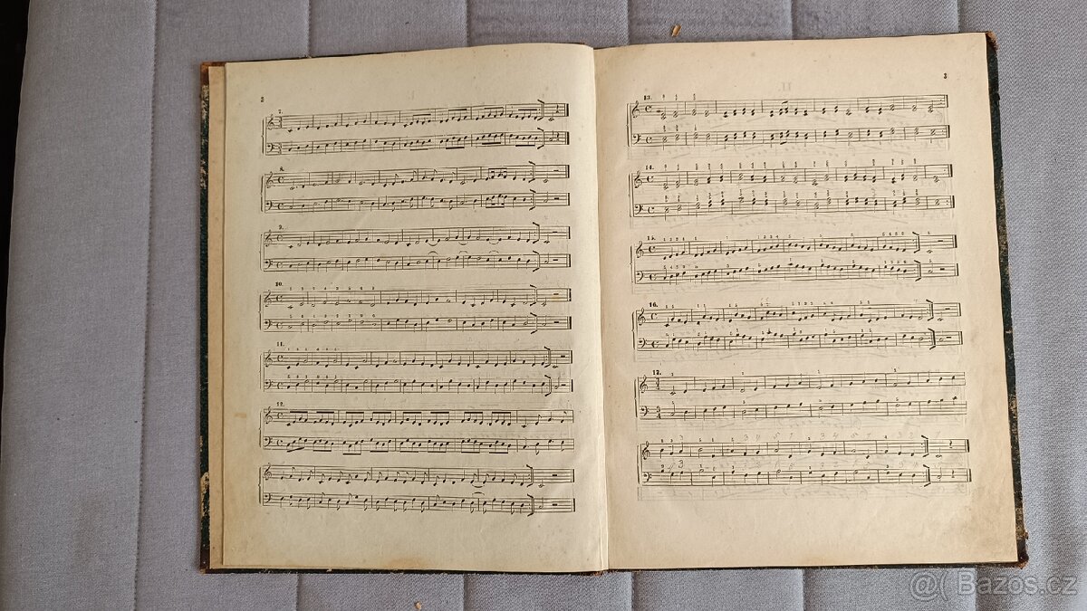 Sbírka praktických příkladů ku škole hudební - noty - 4